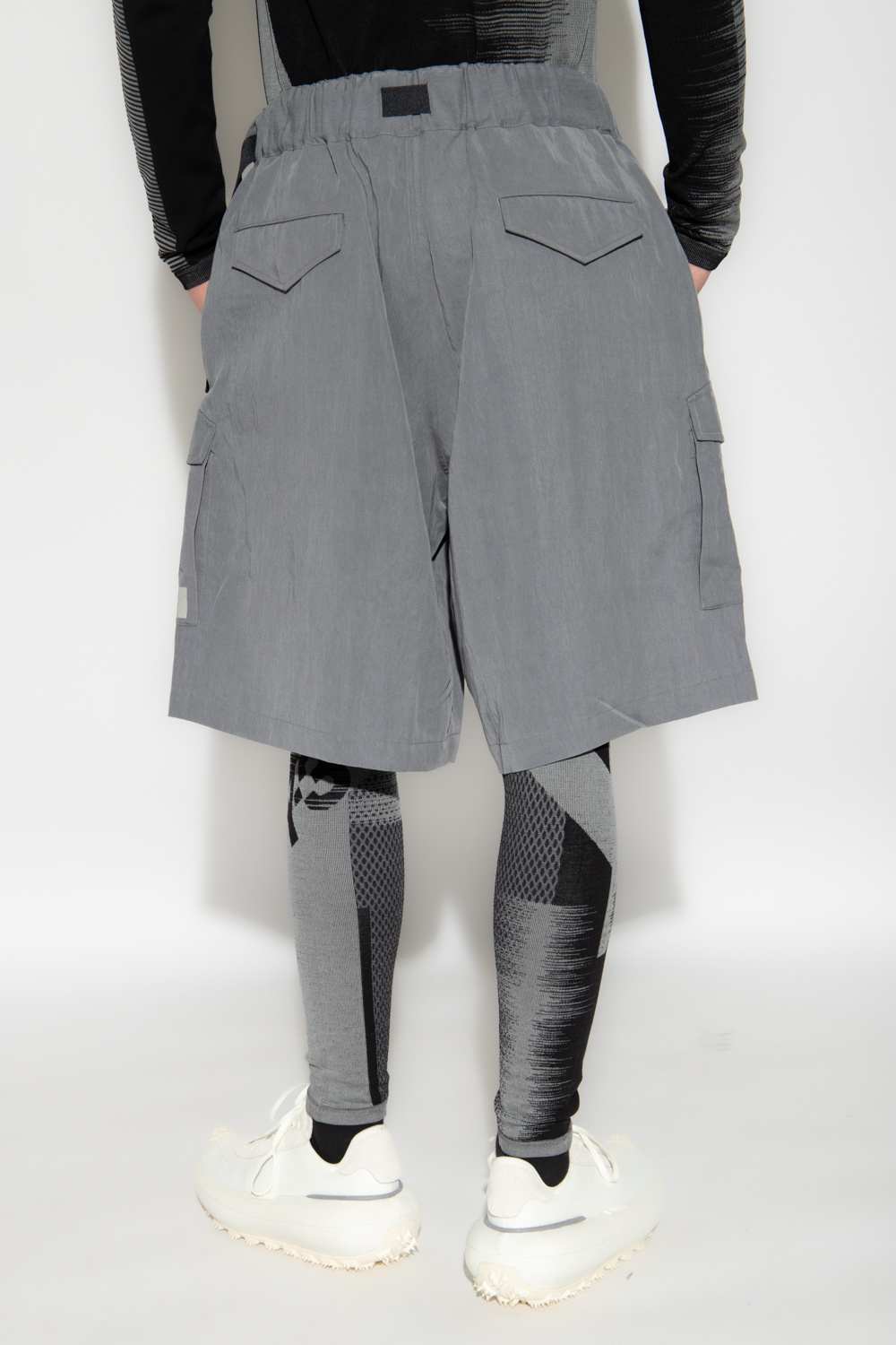 パンツ andwang kirakira short pants gray Grey's Anatomy Kira 5 Pocket Cargo Jogger Scrub Pants
